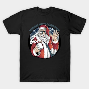 Santa Drink The Coffee T-Shirt